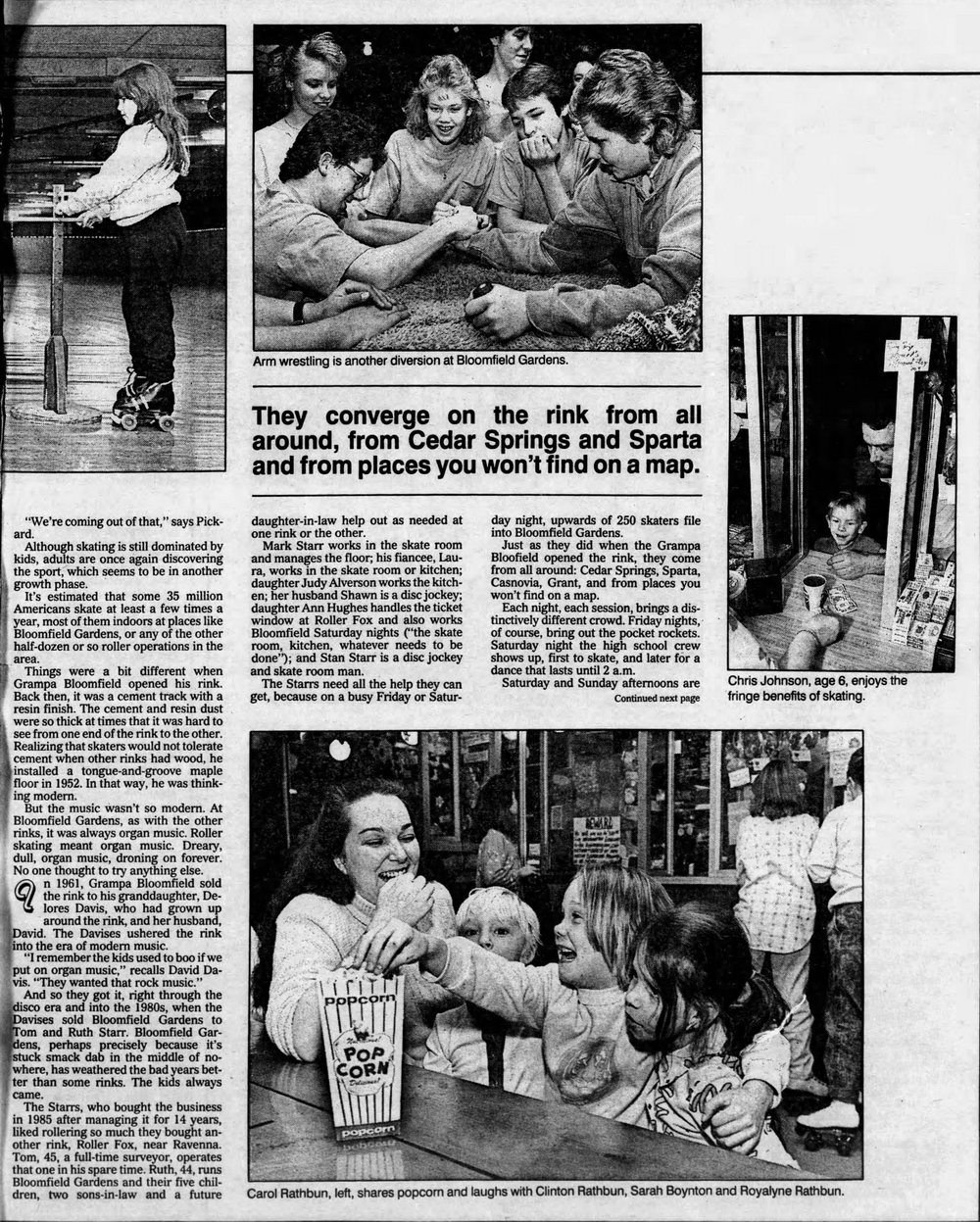 Bloomfield Gardens - Jan 22 1989 Article